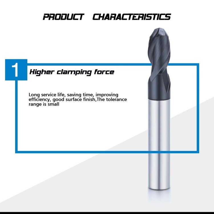 2F Ball Nose End Mill