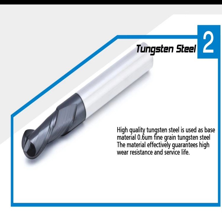 2F Ball Nose End Mill