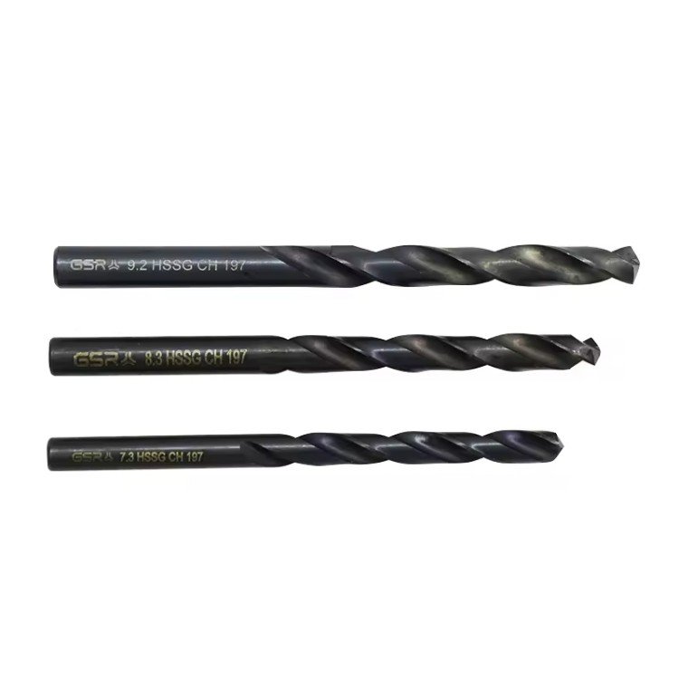 DIN338 HSS Black Drill Bits