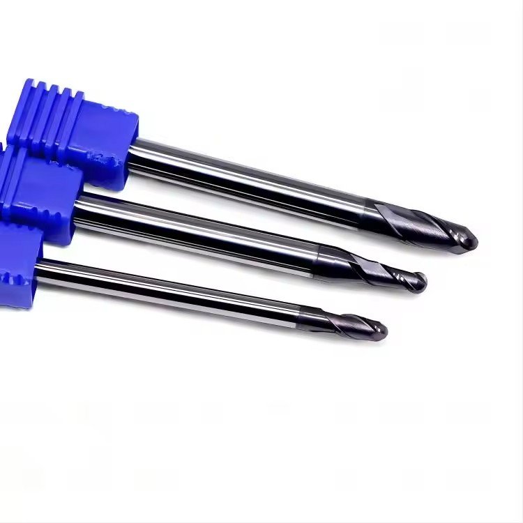 2F Long Shank Ball End Mill