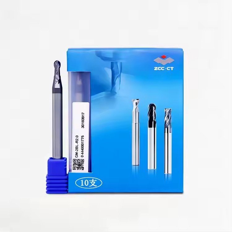 2F Long Shank Ball End Mill