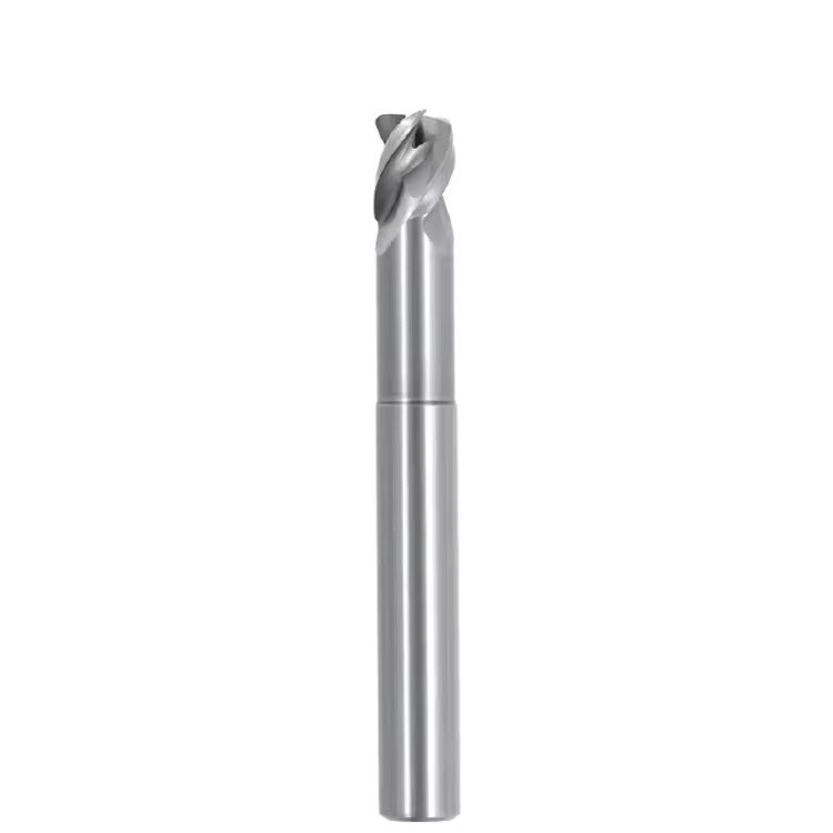 3F Long Neck R End Mill For Aluminum