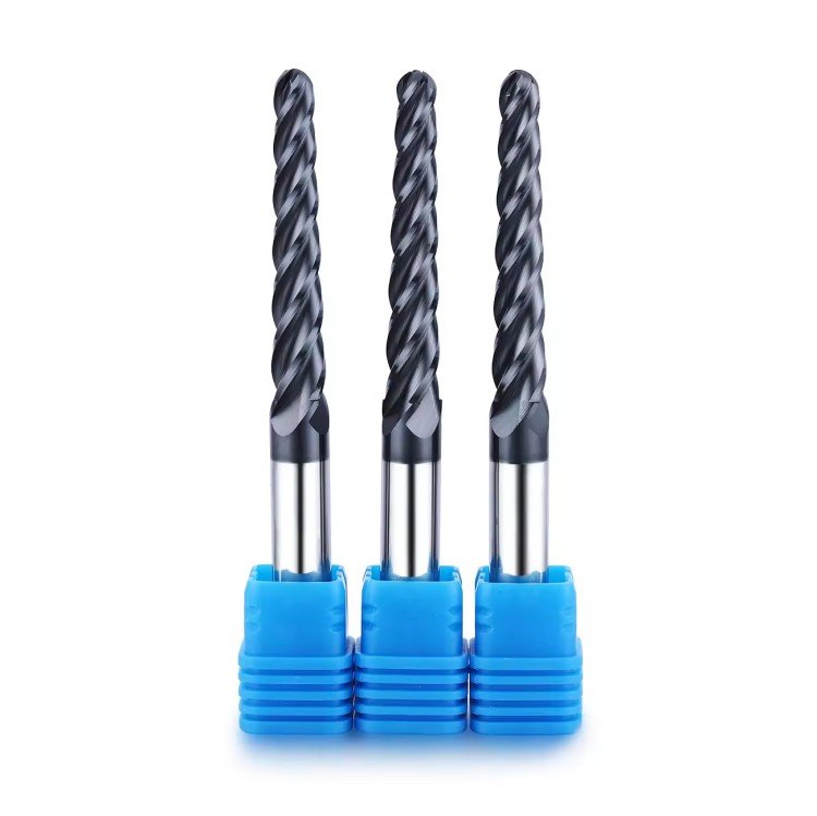 2F Tapered Ball End Mill