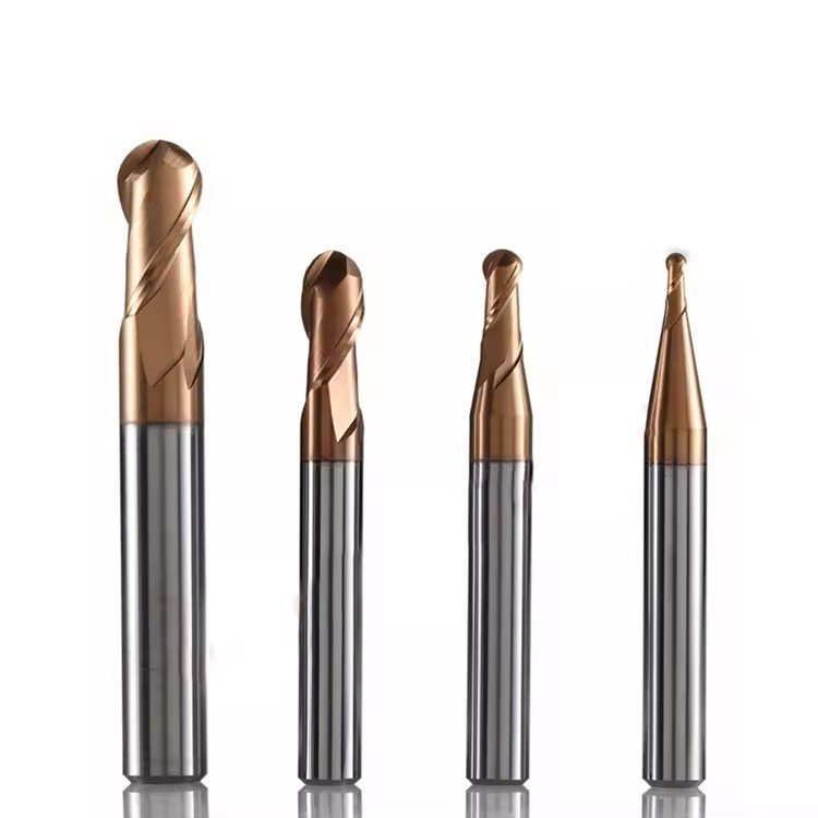 2F HRC55 Ball End Mill