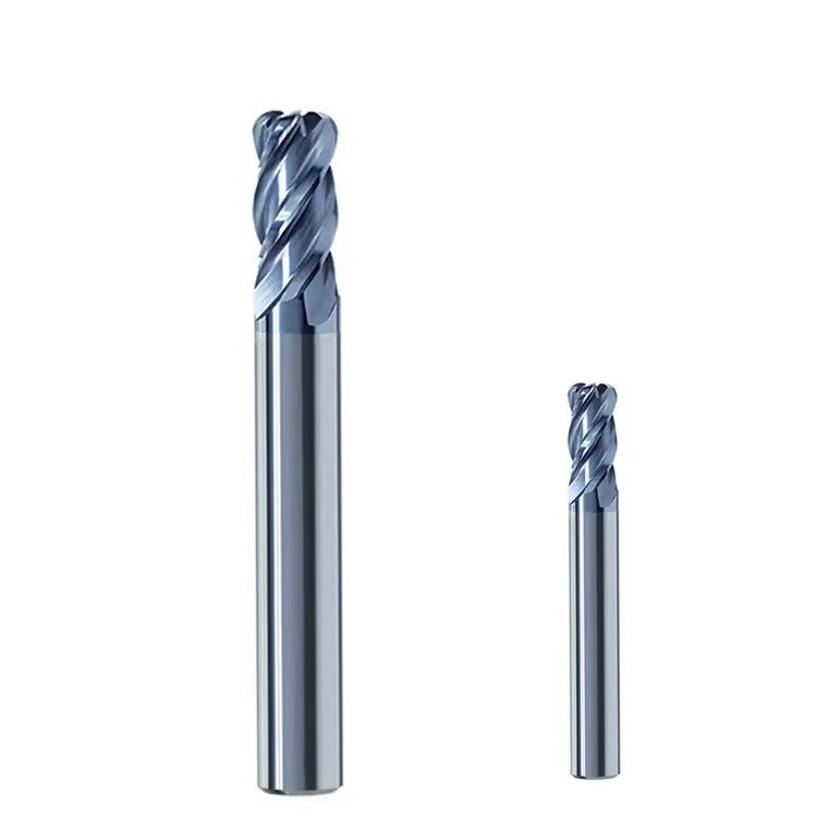 4F HRC70 R End Mills