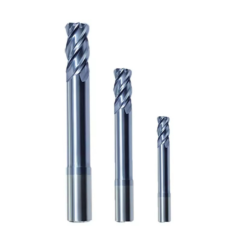 4F Long Neck R End Mill