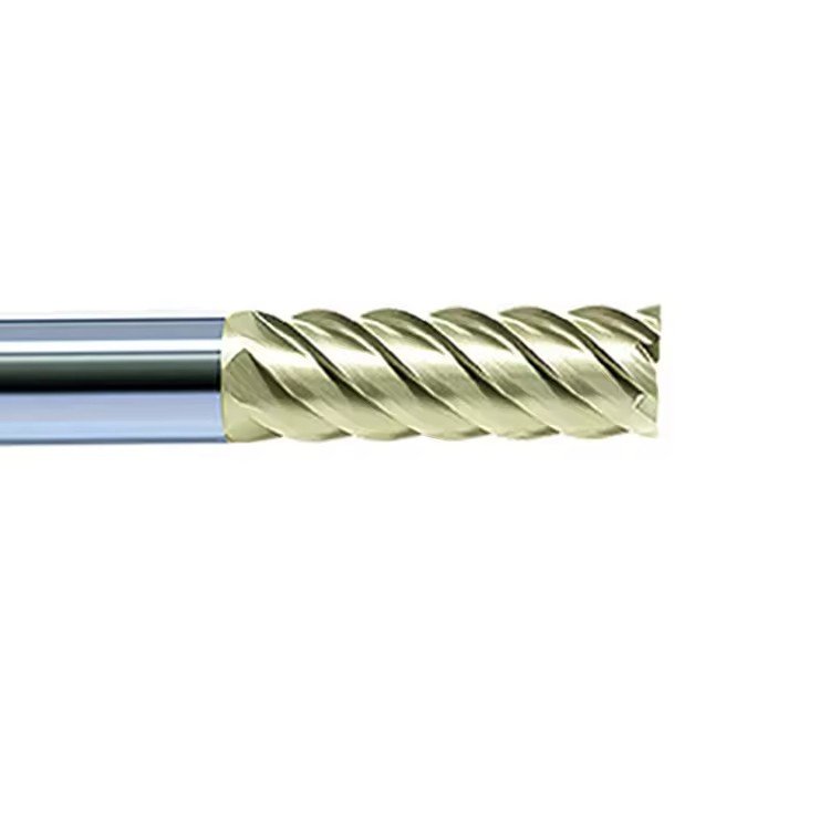 6F HRC70 Flattened End Mill