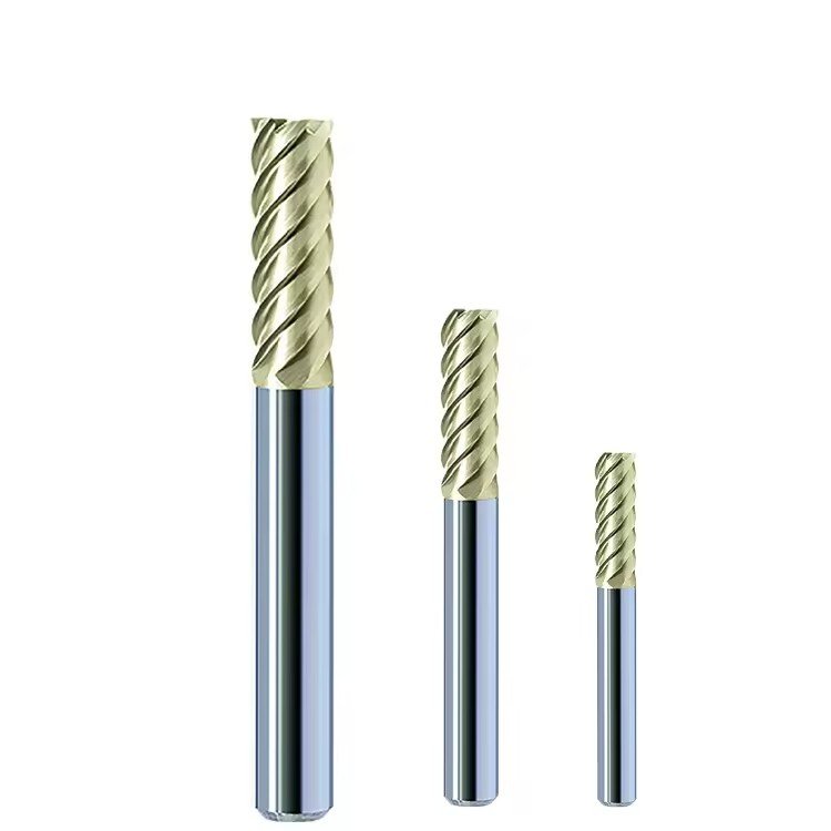 6F HRC70 Flattened End Mill