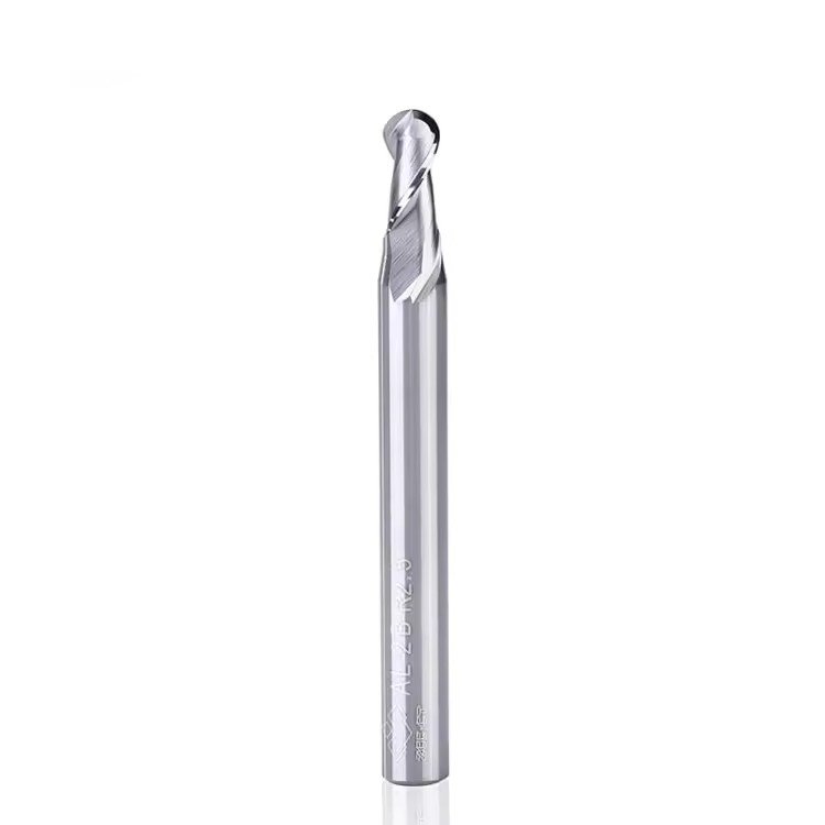 2F Ball Nose End Mills For Aluminum