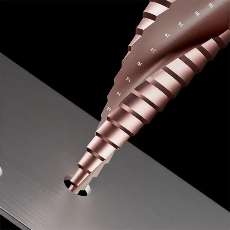 Cobalt Step Drill Bits