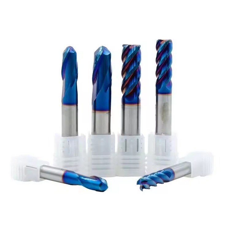 4F HRC65 Flat/Ball End Mills