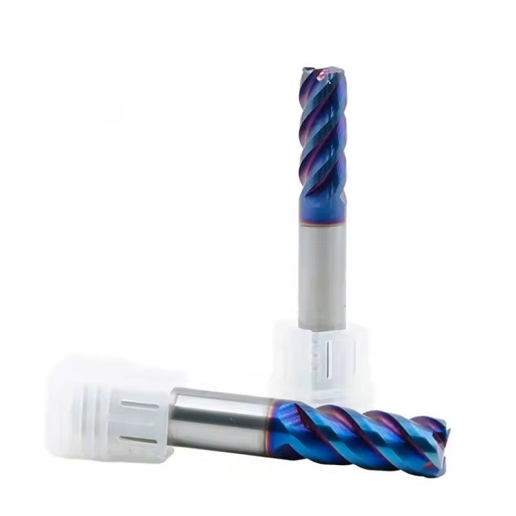 4F HRC65 Flat/Ball End Mills